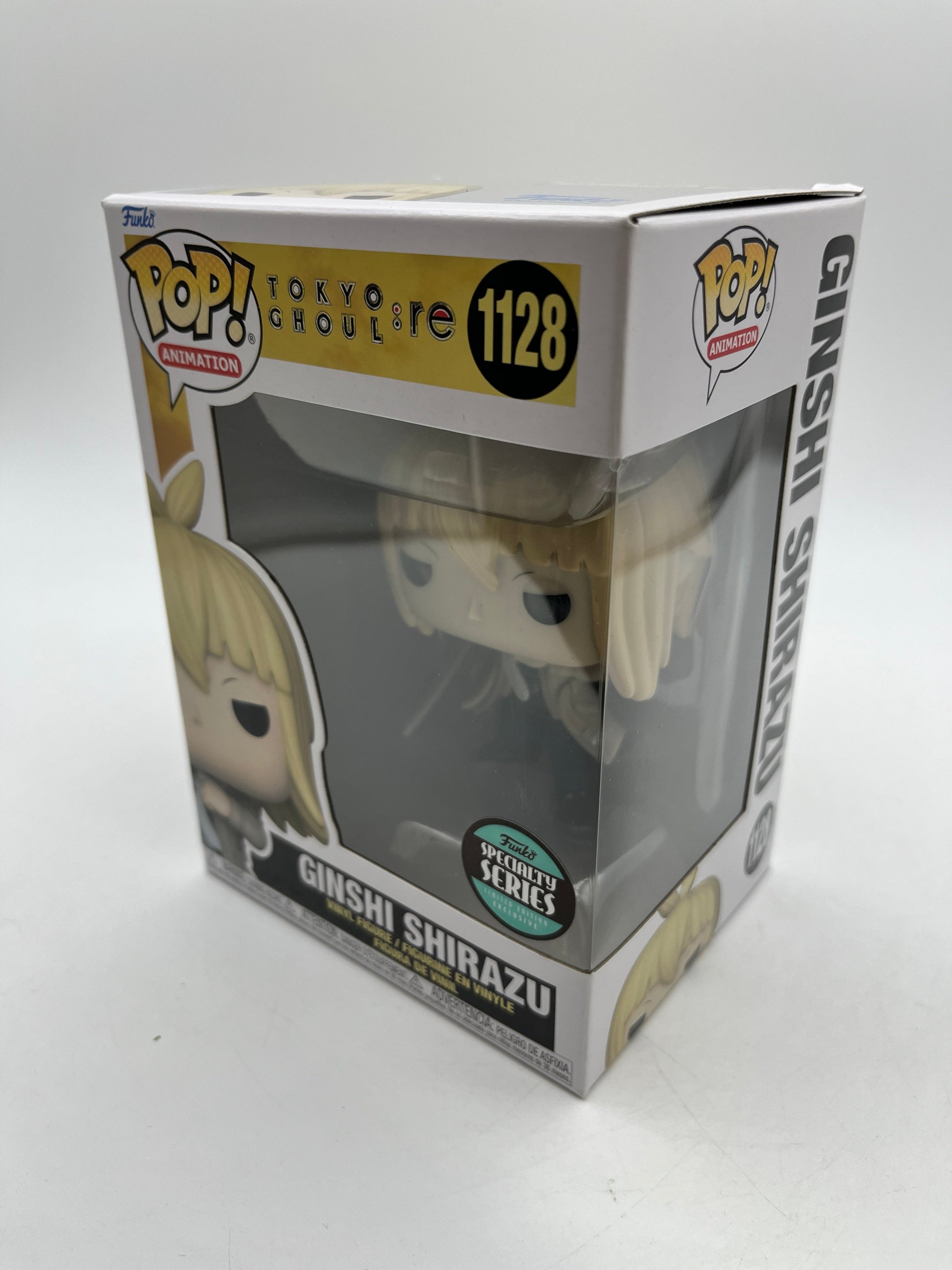 Funko POP! Animation Tokyo Goul : re - Ginshi Shirazu #1128 - Specialty Series FRENLY BRICKS - Open 7 Days