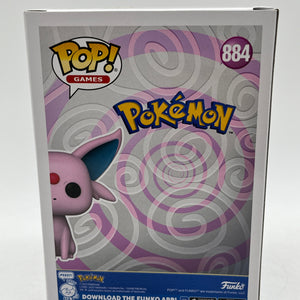 Funko POP! Pokémon - Espeon #884 - Flocked Special Edition FRENLY BRICKS - Open 7 Days