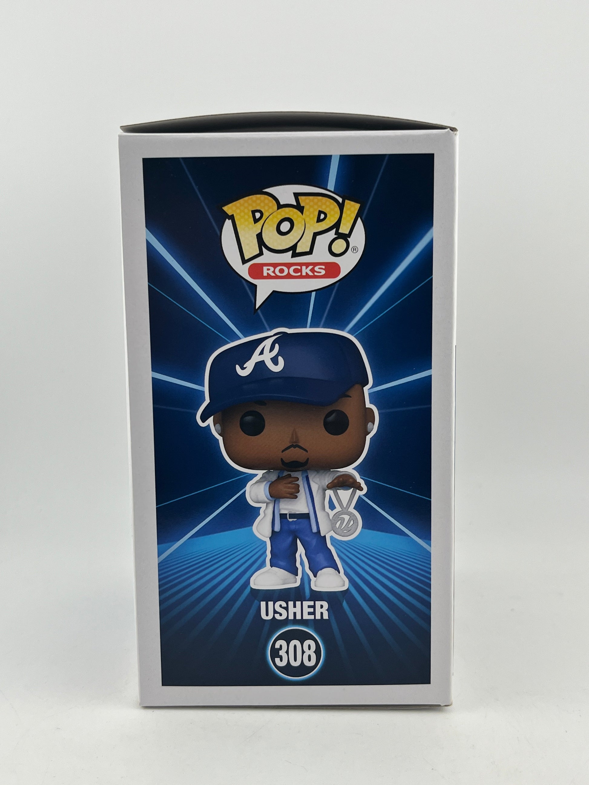 Funko POP! Rocks Usher - #308 - Vinyl Collectable FRENLY BRICKS - Open 7 Days