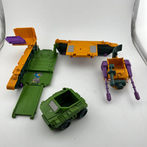 Transformers G1 (1990) Decepticon Anti-aircraft Base Micromasters - Loose FRENLY BRICKS - Open 7 Days