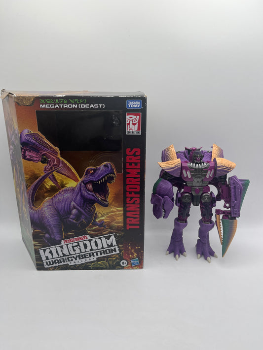Hasbro Transformers WFC Kingdom Megatron Beast 7.5 in Action figure FRENLY BRICKS - Open 7 Days