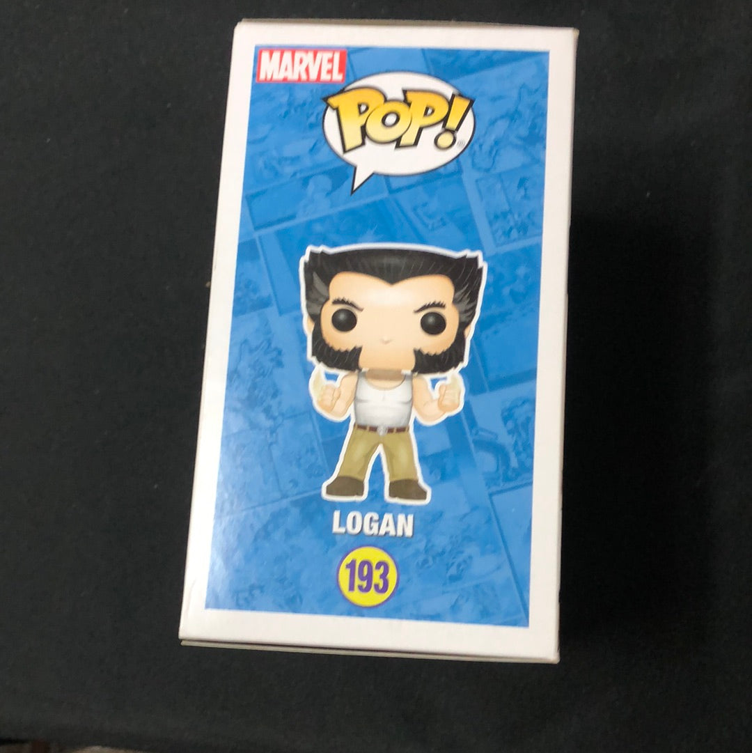 Logan Wolverine #193 X-Men Marvel Funko Pop Vinyl FRENLY BRICKS - Open 7 Days