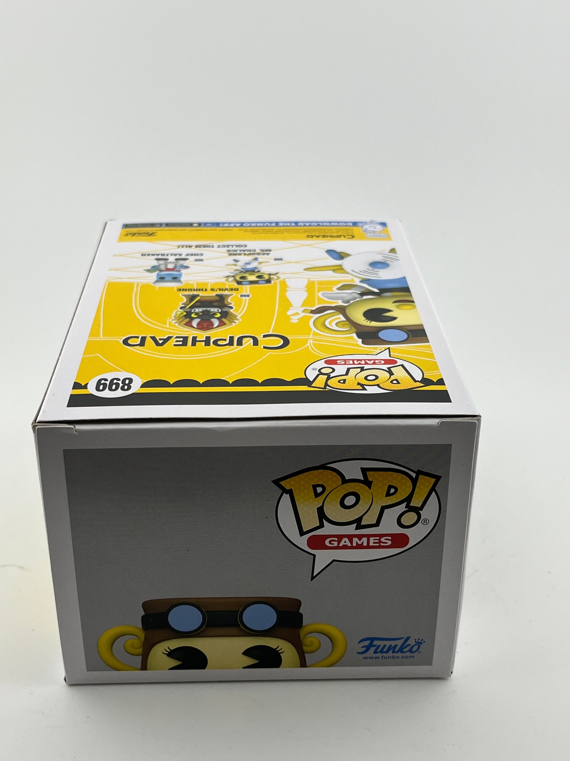 Funko POP! Games Cuphead - Aeroplane Ms. Chalice #899 - Vinyl Collectable FRENLY BRICKS - Open 7 Days
