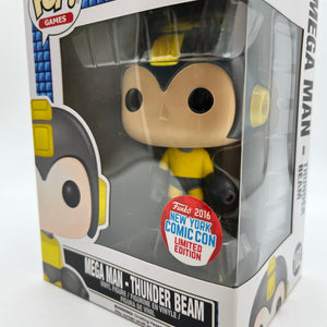 Funko POP! Games Megaman - #102 Mega Man - Thunder Beam - Comic Con Limited Edition FRENLY BRICKS - Open 7 Days