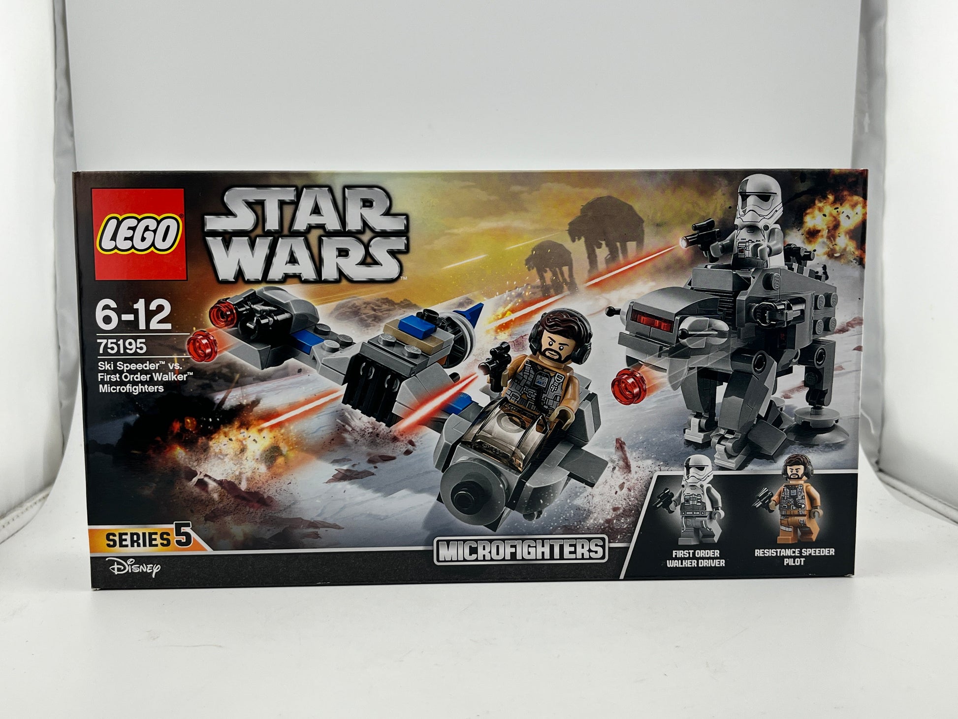 Lego Star Wars - Microfighters Ski Speeder vs. First Order Walker 75195 - Sealed FRENLY BRICKS - Open 7 Days