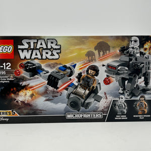Lego Star Wars - Microfighters Ski Speeder vs. First Order Walker 75195 - Sealed FRENLY BRICKS - Open 7 Days