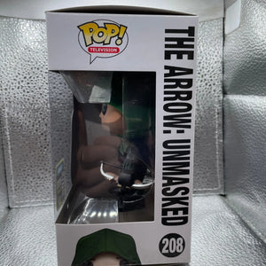 NEW Funko POP (TV series) THE ARROW: Unmasked #208 ~2015 Summer Convention Excl. FRENLY BRICKS - Open 7 Days