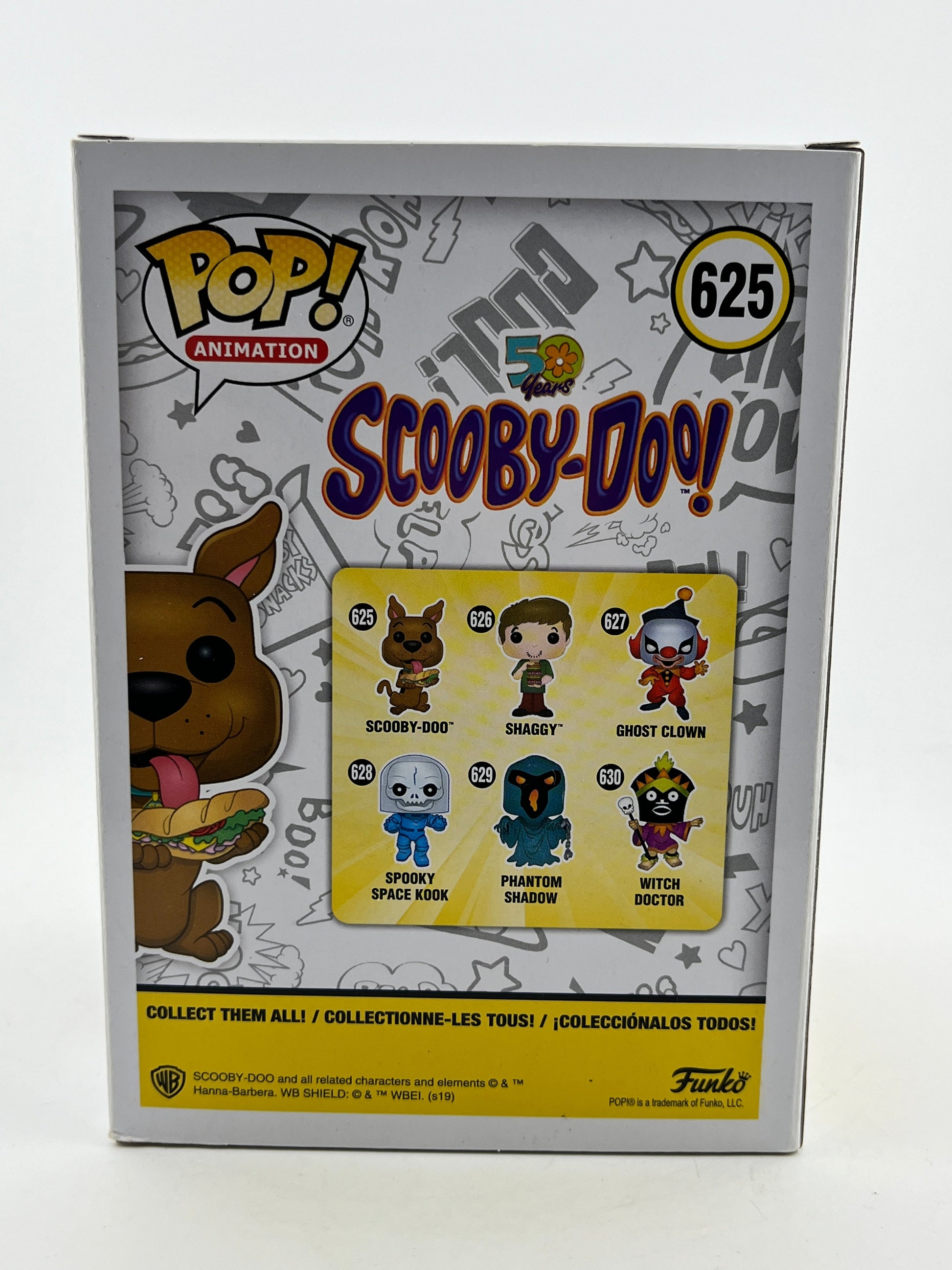 Funko POP! Scooby Doo! Signed By Neil Fanning - Scooby-Doo #625 FRENLY BRICKS - Open 7 Days