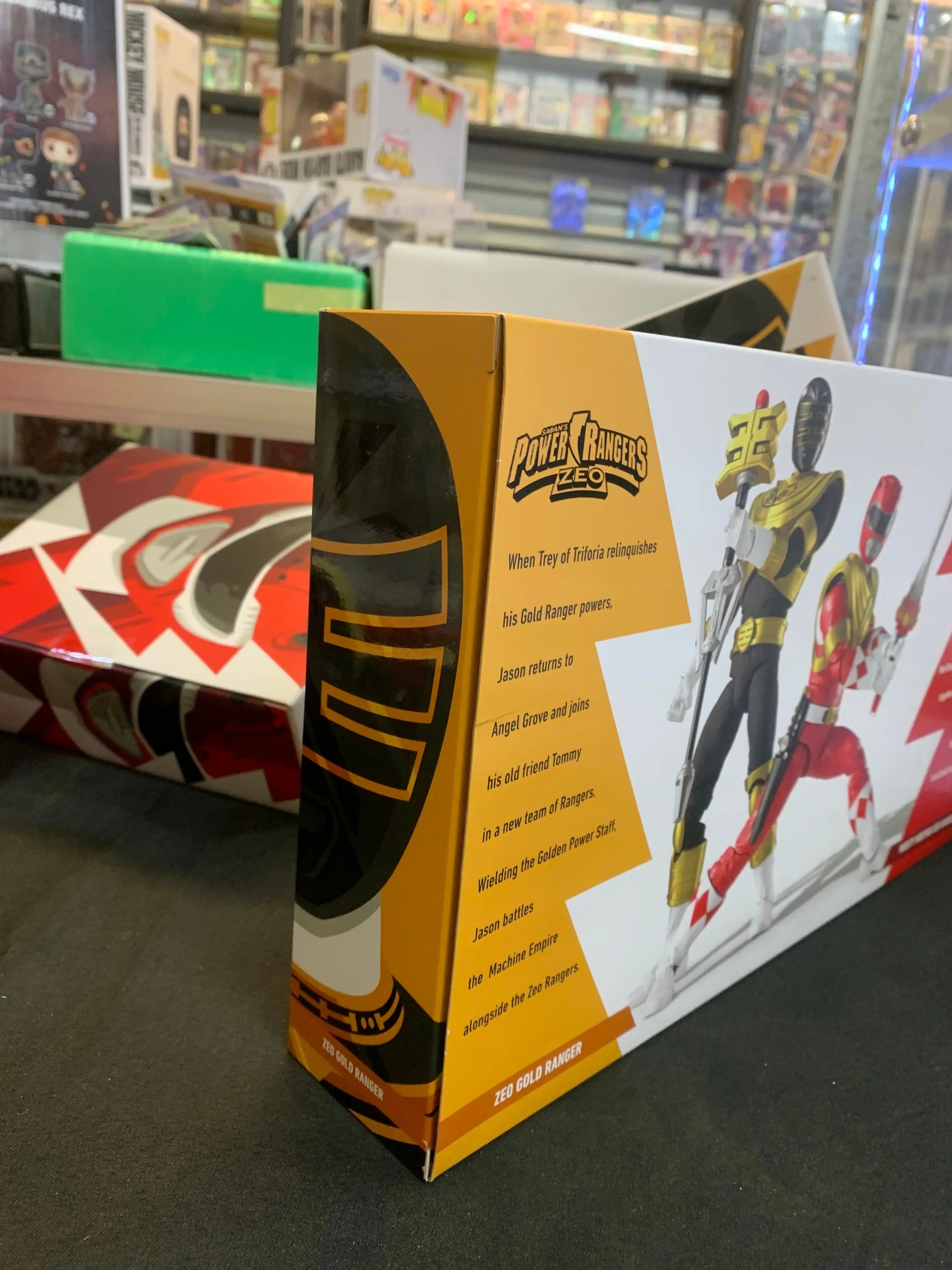 Power Rangers Lightning Collection Red and Zeo Gold SDCC Exclusive Hasbro FRENLY BRICKS - Open 7 Days