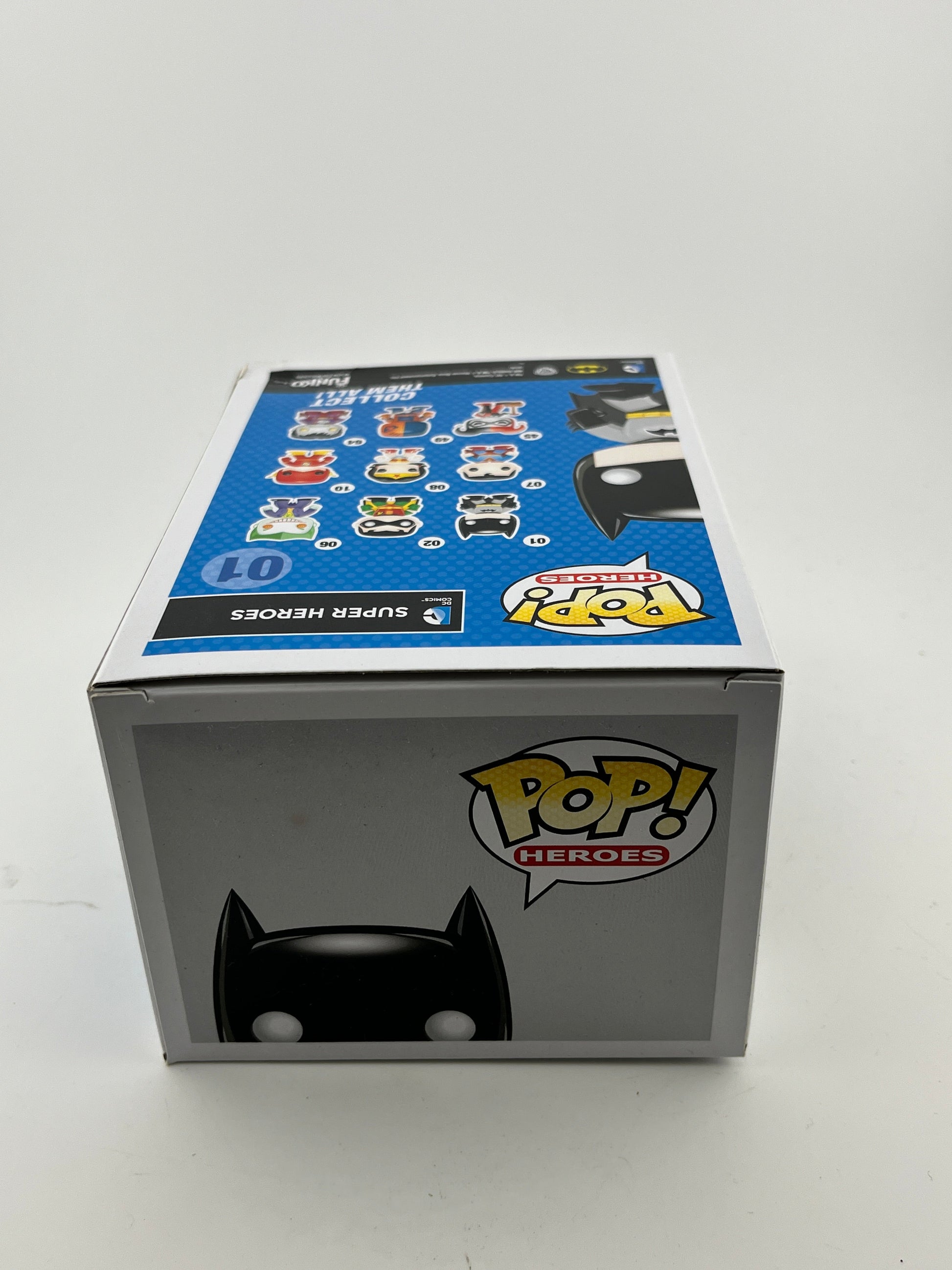 Funko POP! Heroes Dc Super Heroes - Batman #01 - Limited Edition Chase *Damaged See Photos* FRENLY BRICKS - Open 7 Days