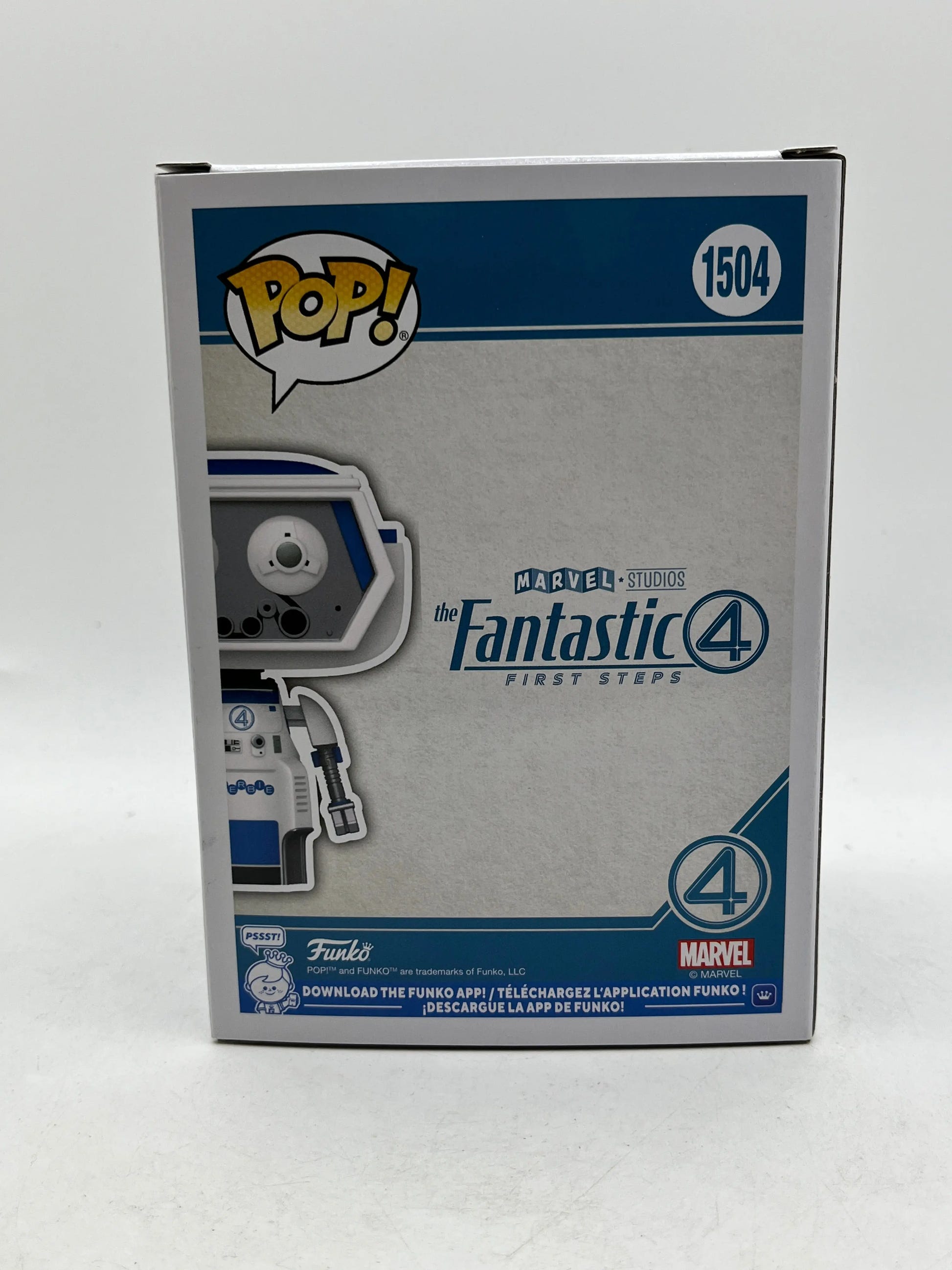 Funko POP! Marvel Fantastic 4 Firs Steps - Herbie #1504 - 2025 Convention Limited Edition FRENLY BRICKS - Open 7 Days image 3