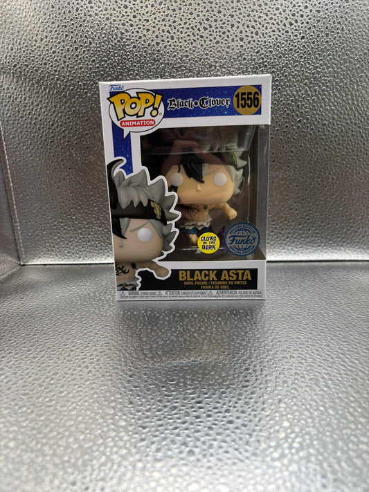 Funko pop Vinyl #1556 Black Clover Black Asta FRENLY BRICKS - Open 7 Days