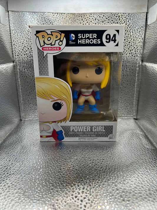 FUNKO Pop Vinyl  #94 Power Girl FRENLY BRICKS - Open 7 Days