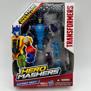 Hasbro Transformers - Hero Mashers - AutoBot Drift - Factory Sealed FRENLY BRICKS - Open 7 Days