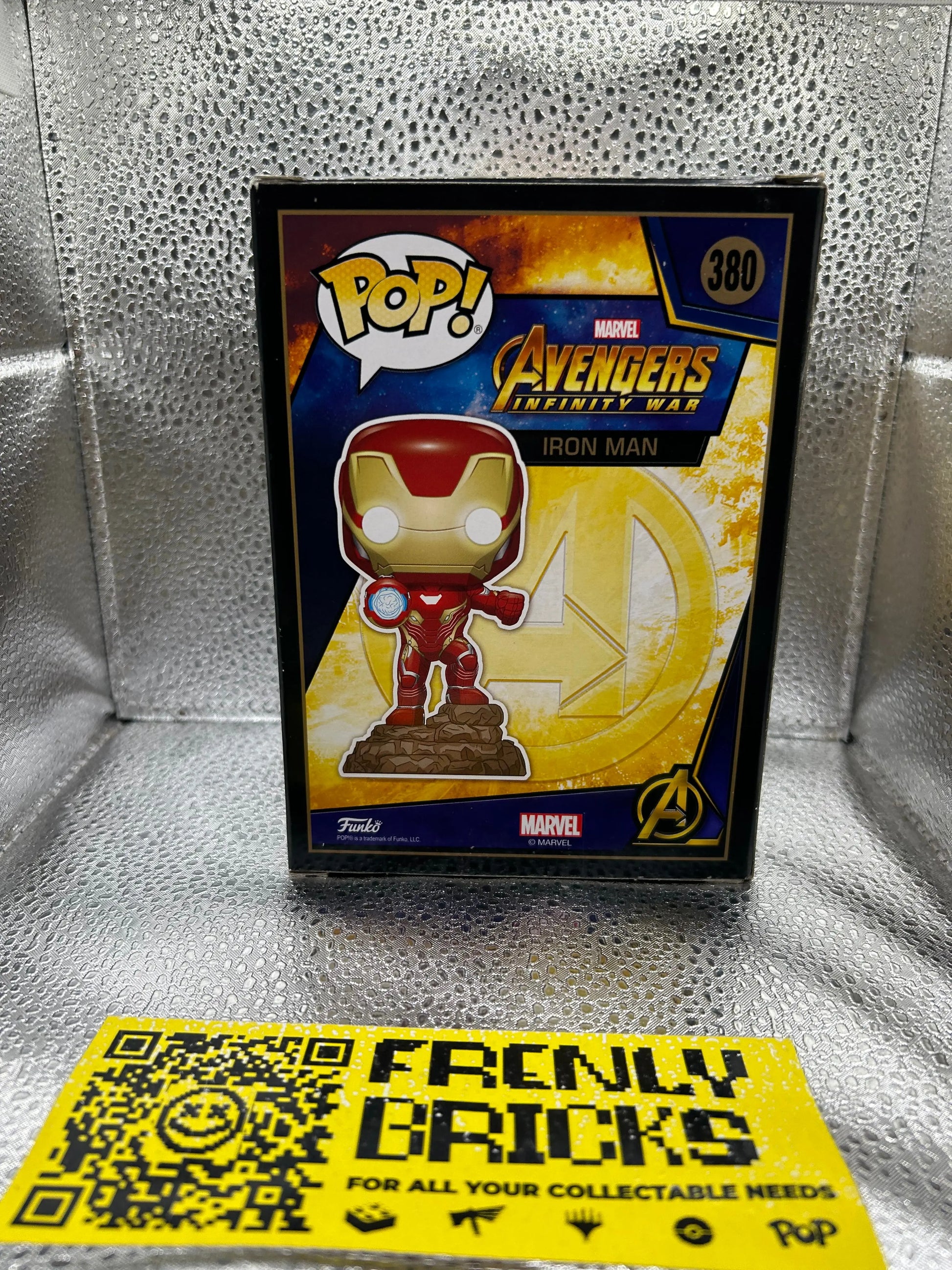 Pop Vinyl Marvel Iron Man #380 FRENLY BRICKS - Open 7 Days