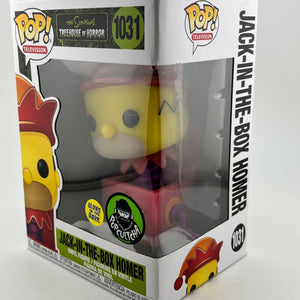Funko POP! Television The Simpsons Tree House Of Horror - Jack-In-The-Box Homer #1031 FRENLY BRICKS - Open 7 Days