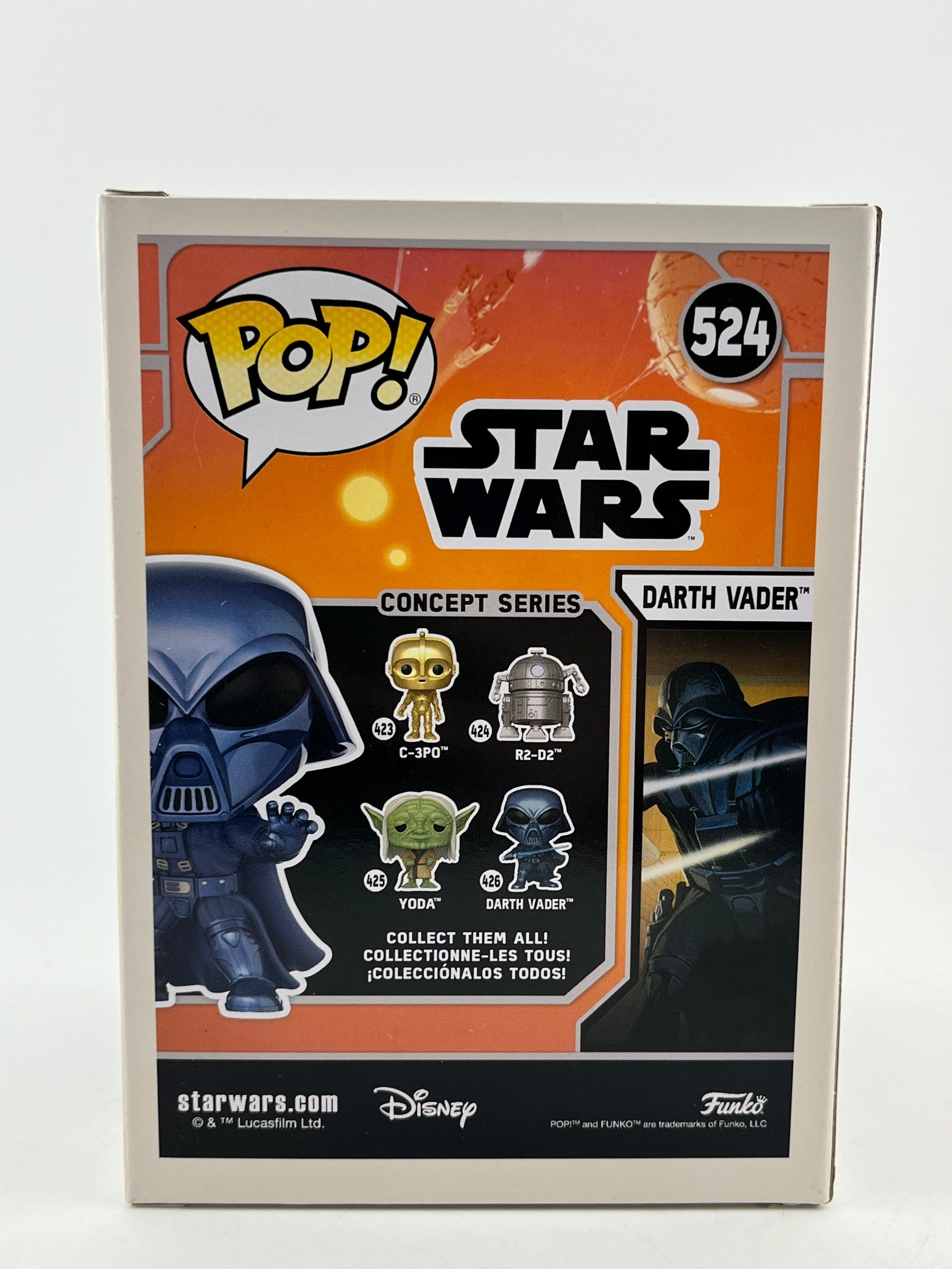 Funko POP! Star Wars - Concept Series Darth Vader #524 - Vinyl Collectable FRENLY BRICKS - Open 7 Days