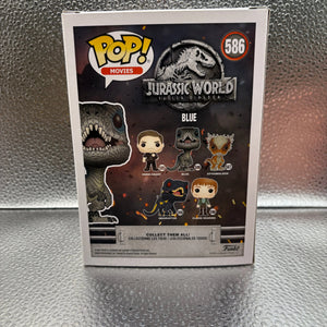 Funko pop vinyl #586 Jurassic World Blue FRENLY BRICKS - Open 7 Days