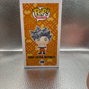 Funko Pop Vinyl #386 Dragon Ball Super Goku Ultra Instinct FRENLY BRICKS - Open 7 Days