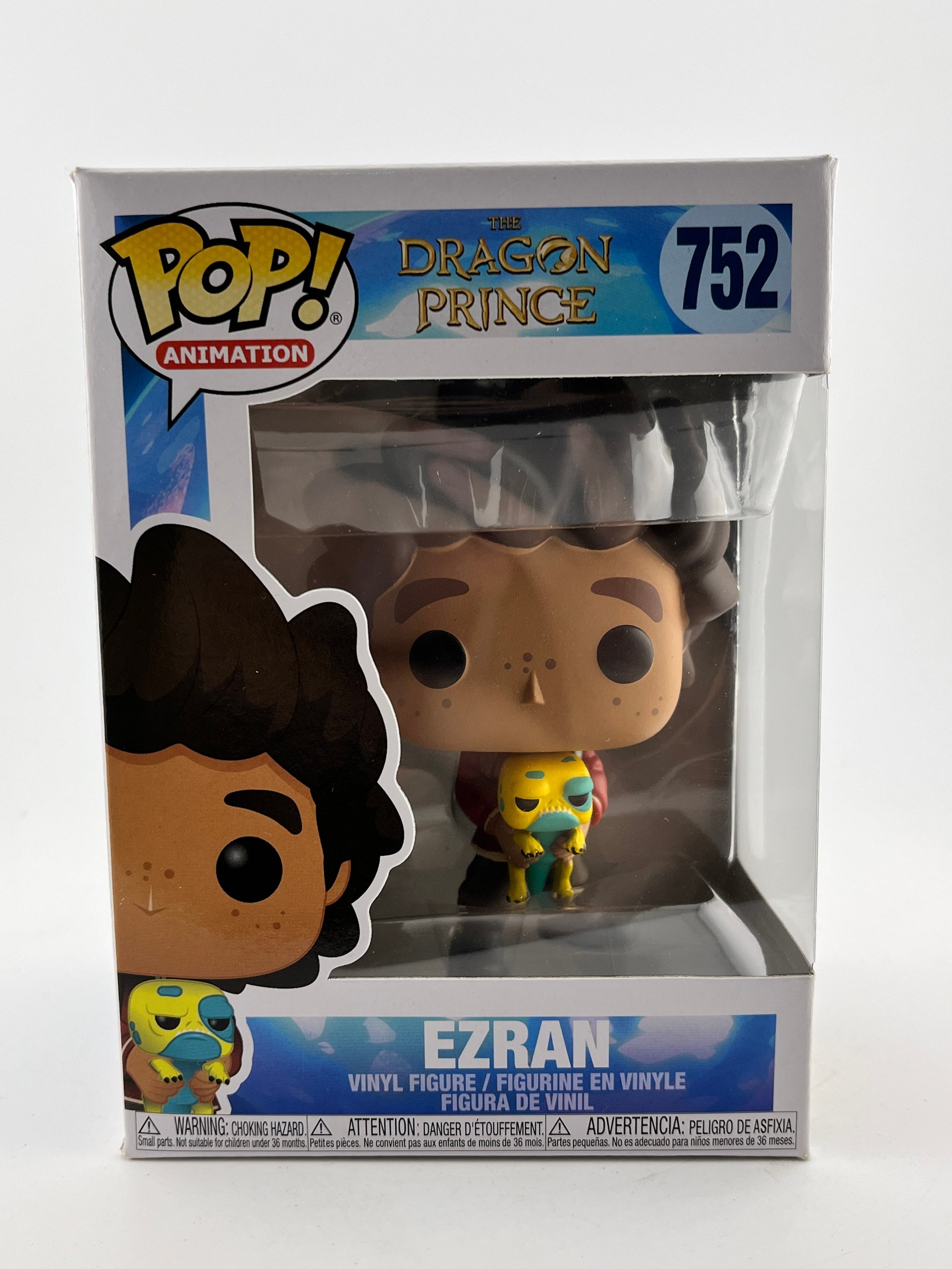 Funko POP! Animation The Dragon Prince - Ezran #752 - Vinyl Collectable FRENLY BRICKS - Open 7 Days