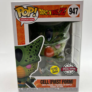 Funko POP! Animation DragonBall Z Cell (First Form) #947 - Glow Special Edition FRENLY BRICKS - Open 7 Days