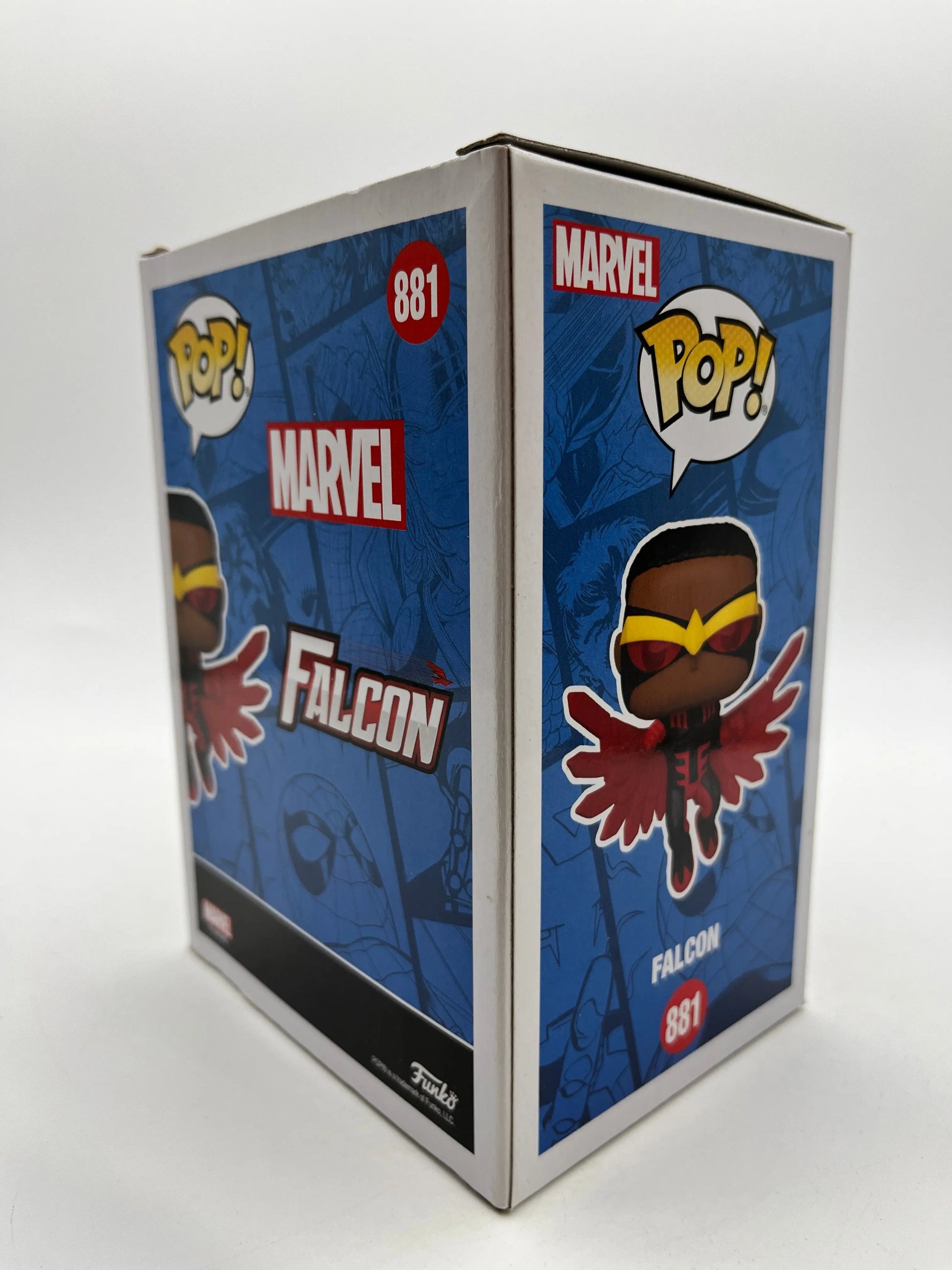 Funko POP! Marvel Falcon #881 - Summer Convention Limited Edition FRENLY BRICKS - Open 7 Days