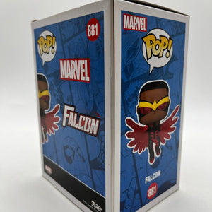 Funko POP! Marvel Falcon #881 - Summer Convention Limited Edition FRENLY BRICKS - Open 7 Days