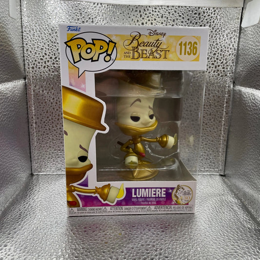 Funko POP Disney Beauty & The Beast Lumiere 30th Anniv #1136 Vinyl Figure Candle Stick Sigma FRENLY BRICKS - Open 7 Days