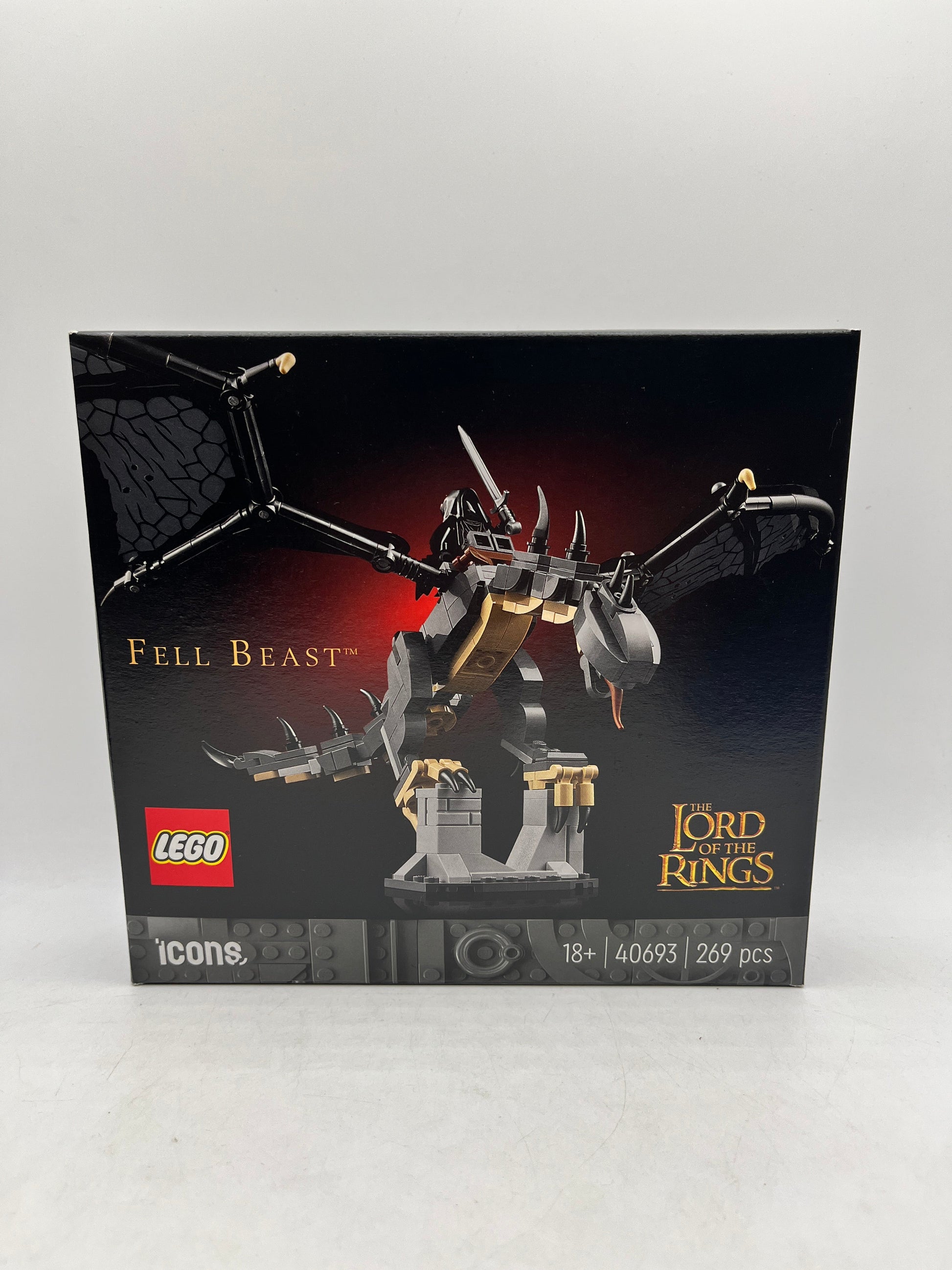 LEGO 40693 Fell Beast The Lord of the Rings GWP Icons 18+ Sealed BNIB FRENLY BRICKS - Open 7 Days
