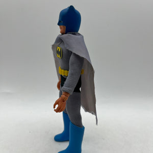 VTG 1972 1974 DC Comic 8.5” Mego Batman Figure Blue Boots Jumpsuit Sticker - No Gloves FRENLY BRICKS - Open 7 Days