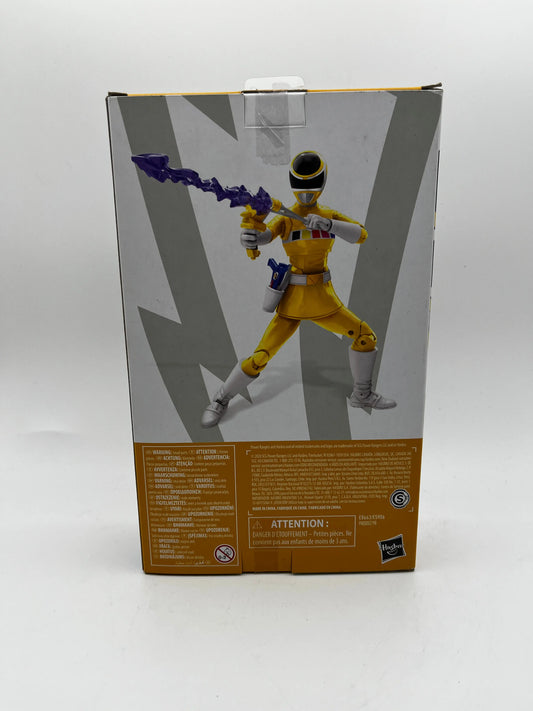 Hasbro Power Rangers Lightning Collection 6" In Space Yellow Ranger Action Figure with FRENLY BRICKS - Open 7 Days
