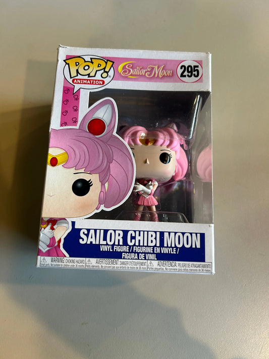 Pop Vinyl #295 Sailor Moon Sailor Chibi Moon FRENLY BRICKS - Open 7 Days