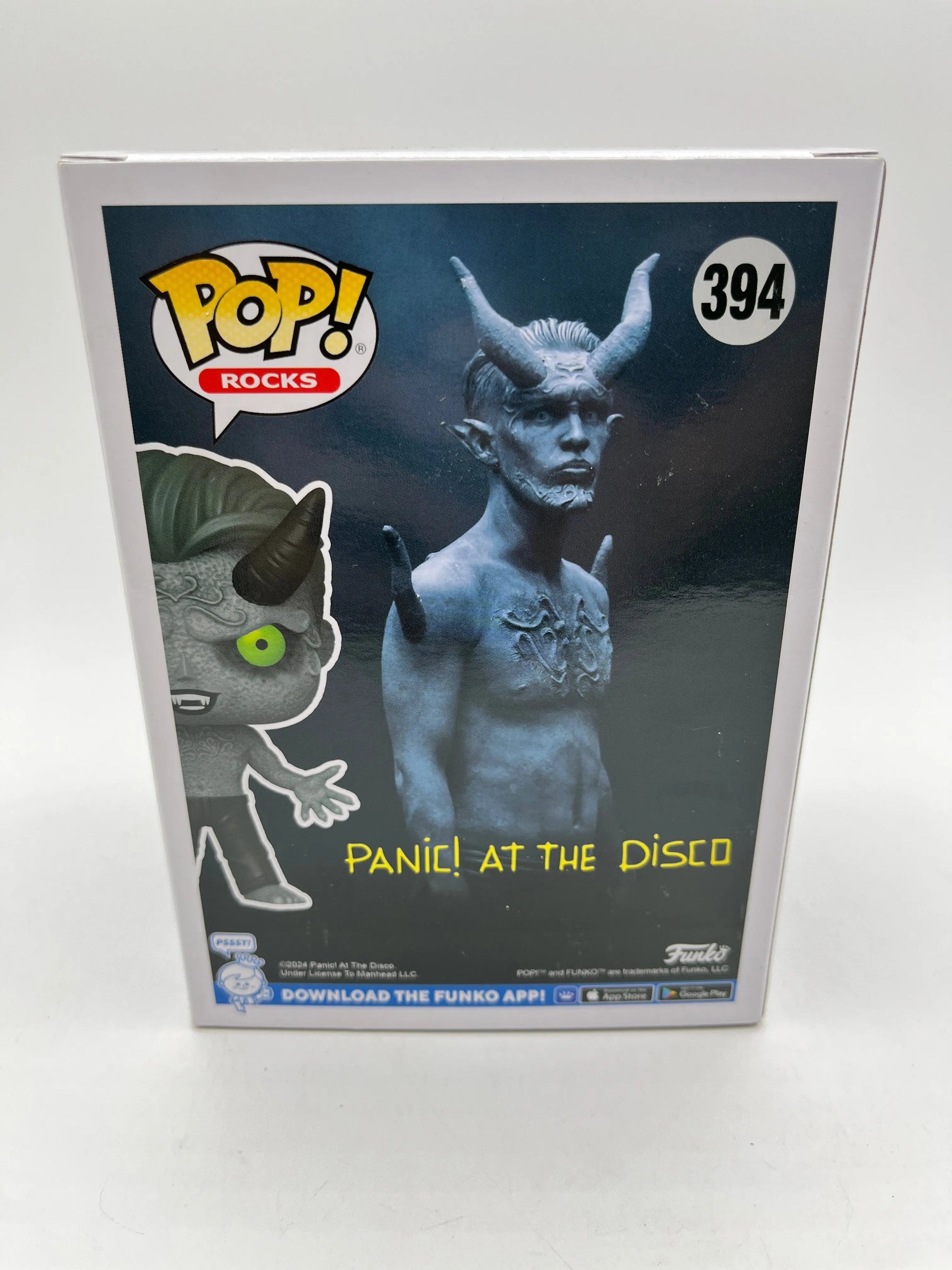 Funko POP! Rocks Panic! At The Disco Brendon Urie #394 - Vinyl Collectable FRENLY BRICKS - Open 7 Days