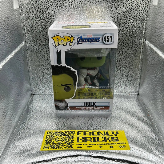 Pop Vinyl Marvel 451 Hulk FRENLY BRICKS - Open 7 Days