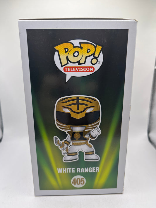 Funko Pop! Vinyl: Power Rangers - White Ranger #405 FRENLY BRICKS - Open 7 Days