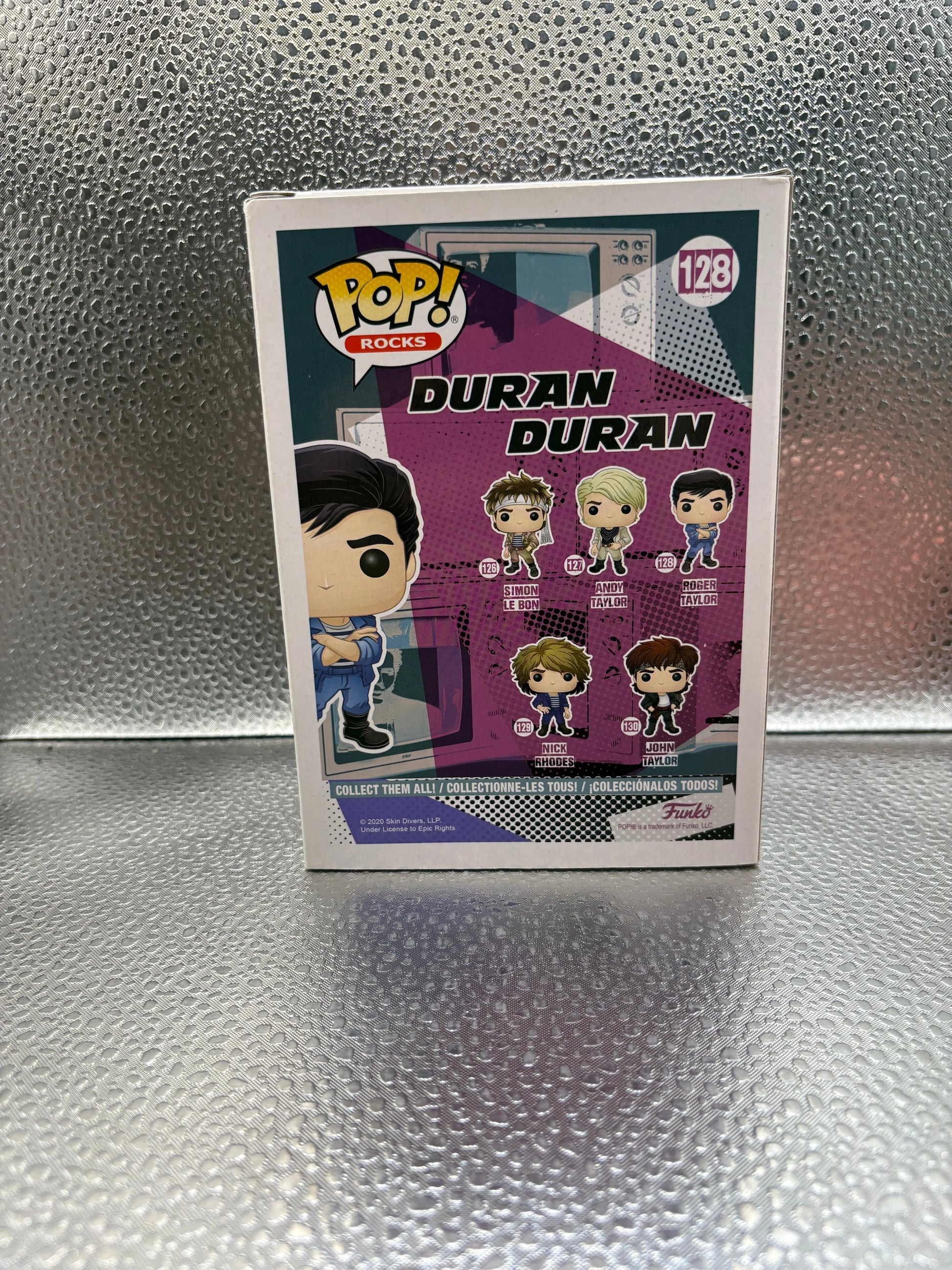 Funko Pop Vinyl #128 Rocks Duran Duran Roger Taylor FRENLY BRICKS - Open 7 Days