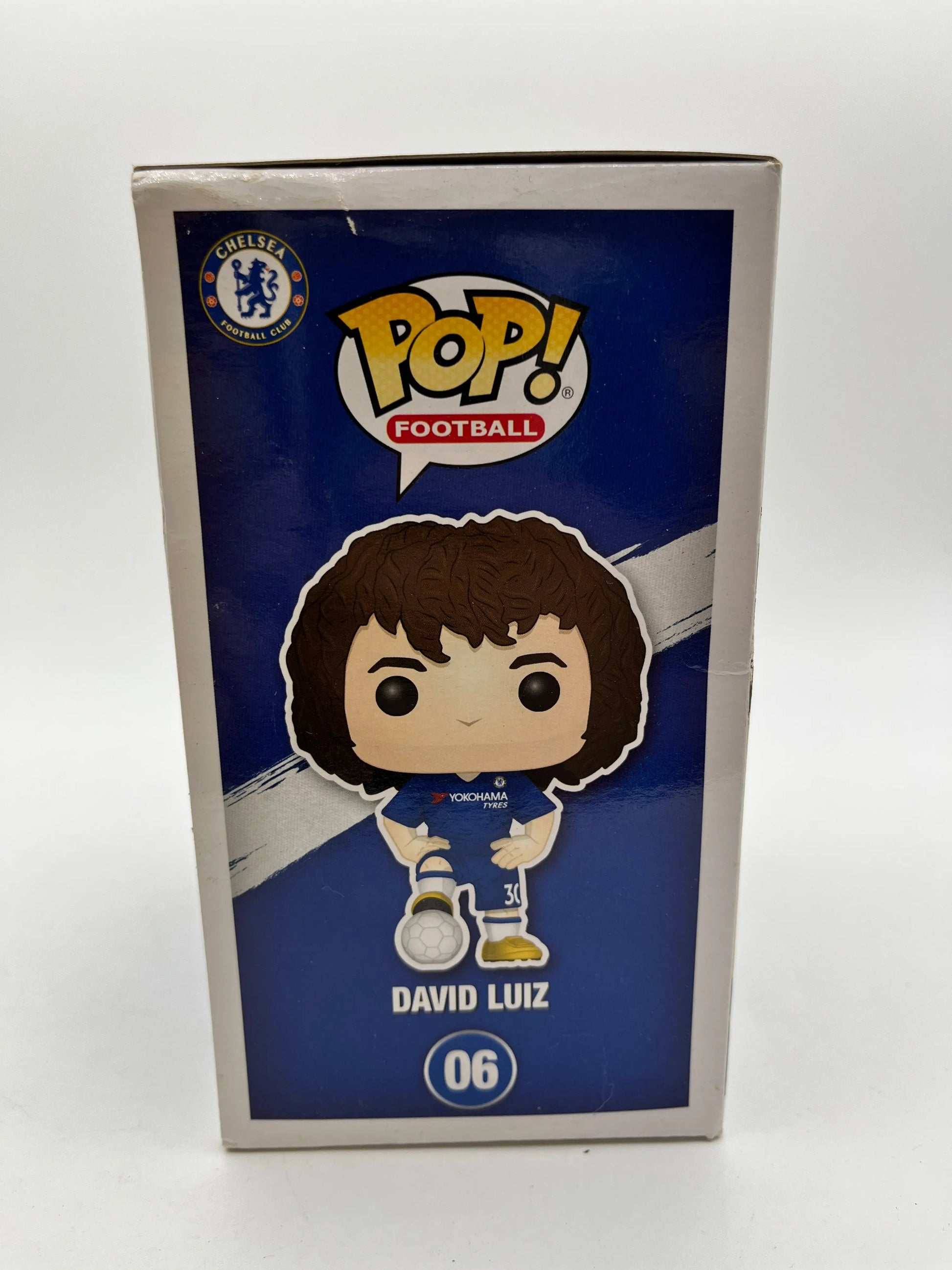 Funko POP! Football Chelsea David Luiz #06 - Vinyl Collectable FRENLY BRICKS - Open 7 Days