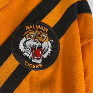 Balmain Tigers 1989 Retro Jersey size M FRENLY BRICKS - Open 7 Days