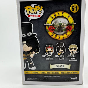 Funko POP! Rocks Guns N Roses - Slash #51 - Vinyl Collectable FRENLY BRICKS - Open 7 Days