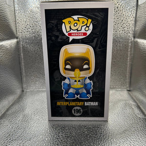 FUNKO Pop Vinyl #196 DC Interplanetary Batman FRENLY BRICKS - Open 7 Days