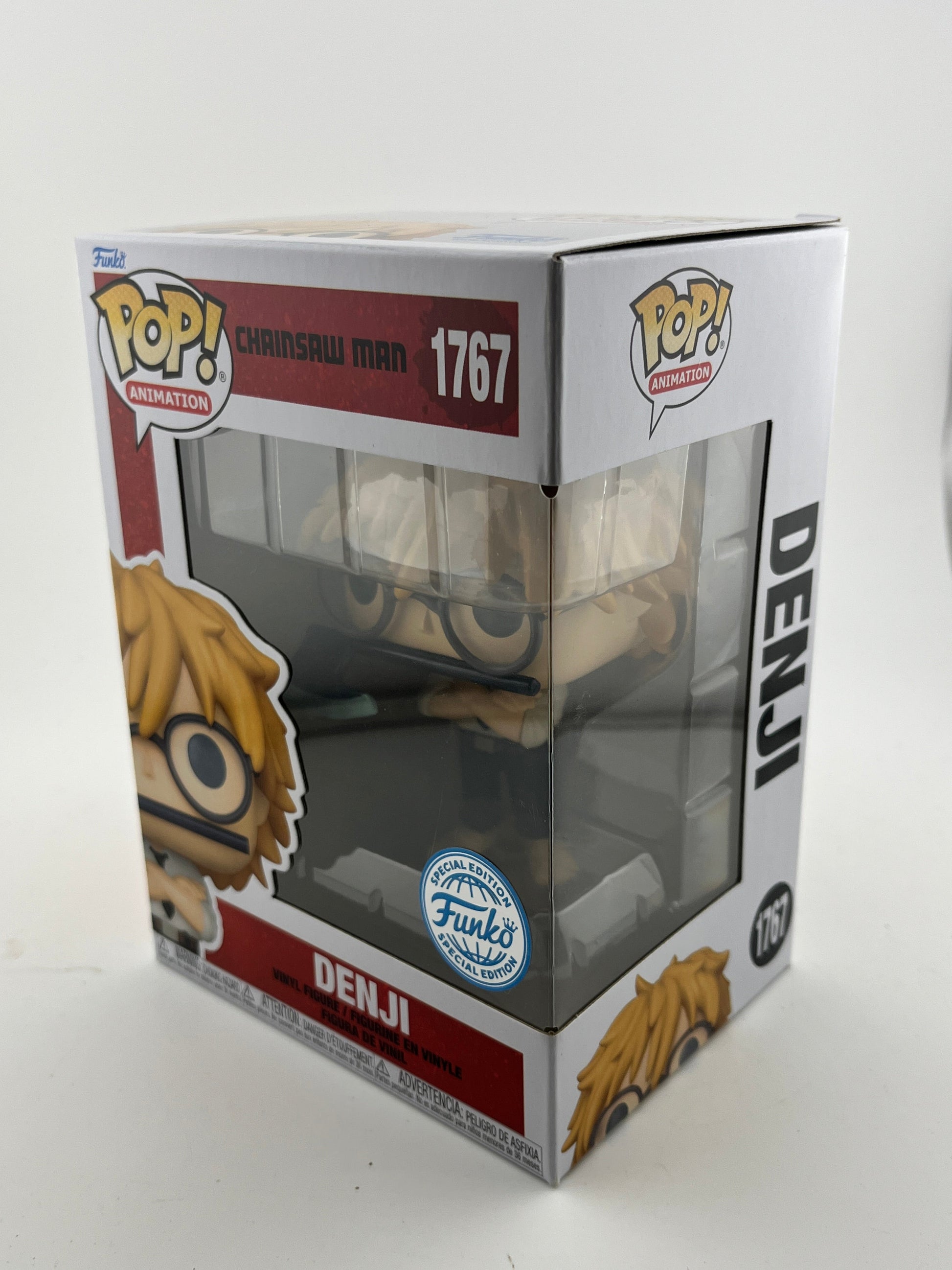 Funko POP! Animation Chainsaw Man - Denji #1767 - Special Edition FRENLY BRICKS - Open 7 Days