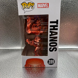 Funko Pop Vinyl #289 Marvel Thanos red FRENLY BRICKS - Open 7 Days