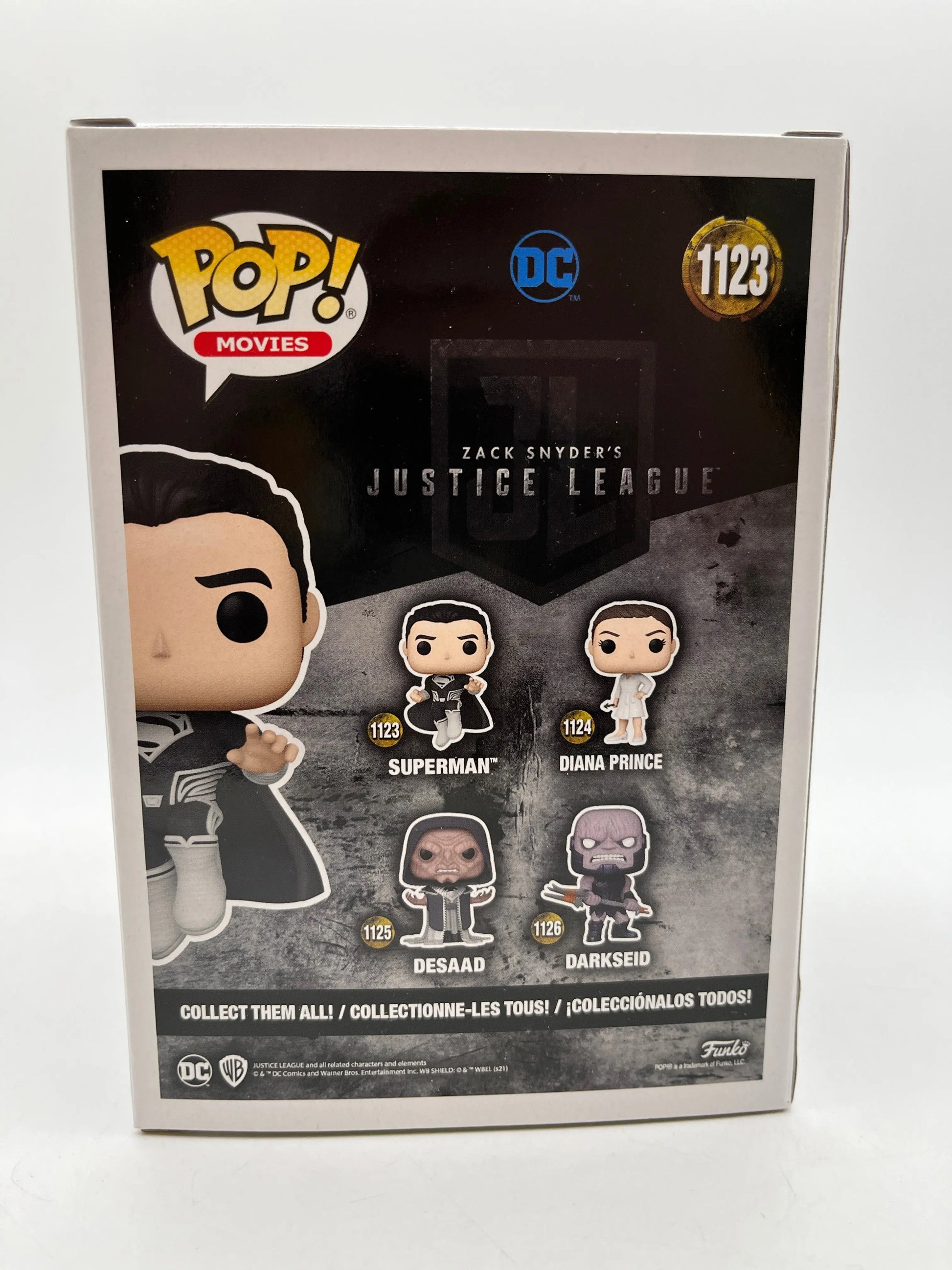 Funko POP! DC Zack Snyder Justice League Superman #1123 - Vinyl Collectable FRENLY BRICKS - Open 7 Days