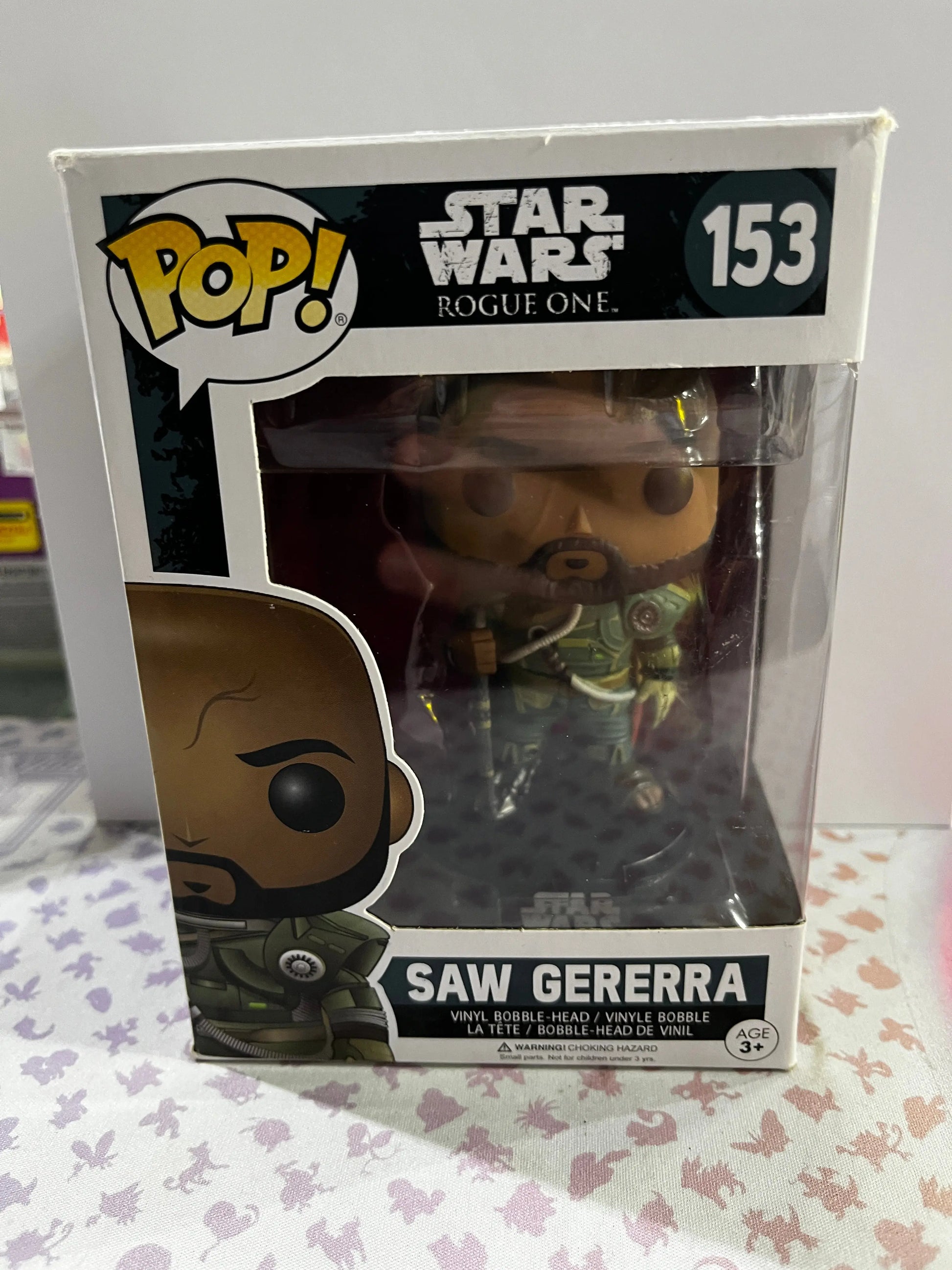 Funko Pop Vinyl Star Wars Rouge One Saw Gererra #153 FRENLY BRICKS - Open 7 Days