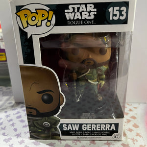 Funko Pop Vinyl Star Wars Rouge One Saw Gererra #153 FRENLY BRICKS - Open 7 Days