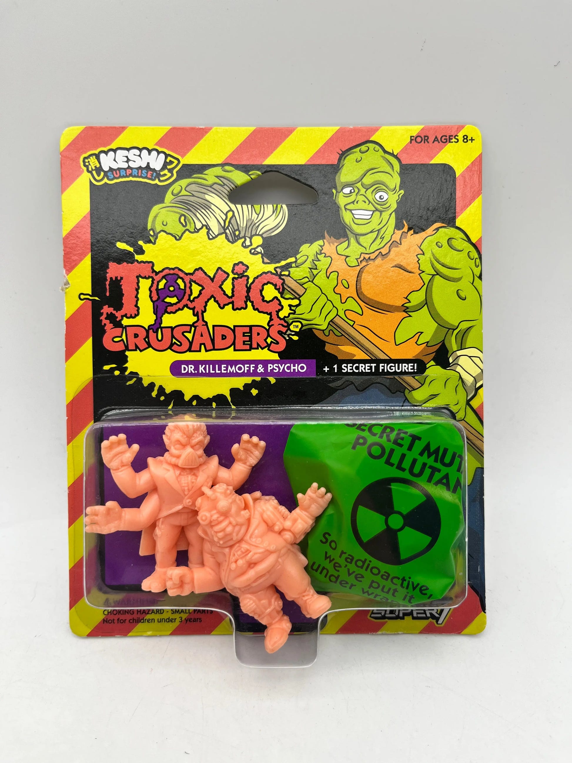 Super 7 Toxic Crusaders 4.5cm Dr. Killemoff & Psycho + 1 Secret Figure - Sealed FRENLY BRICKS - Open 7 Days image 1