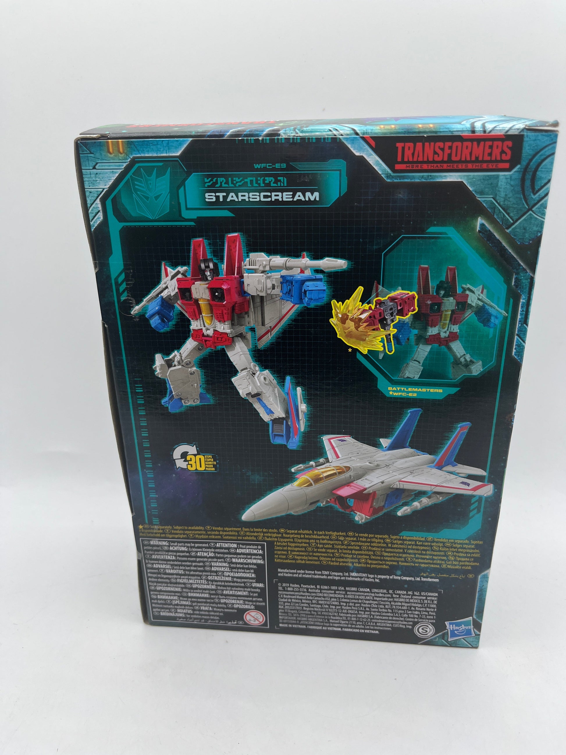 Transformers Earthrise War For Cybertron Starscream Voyager Class Action Figure FRENLY BRICKS - Open 7 Days
