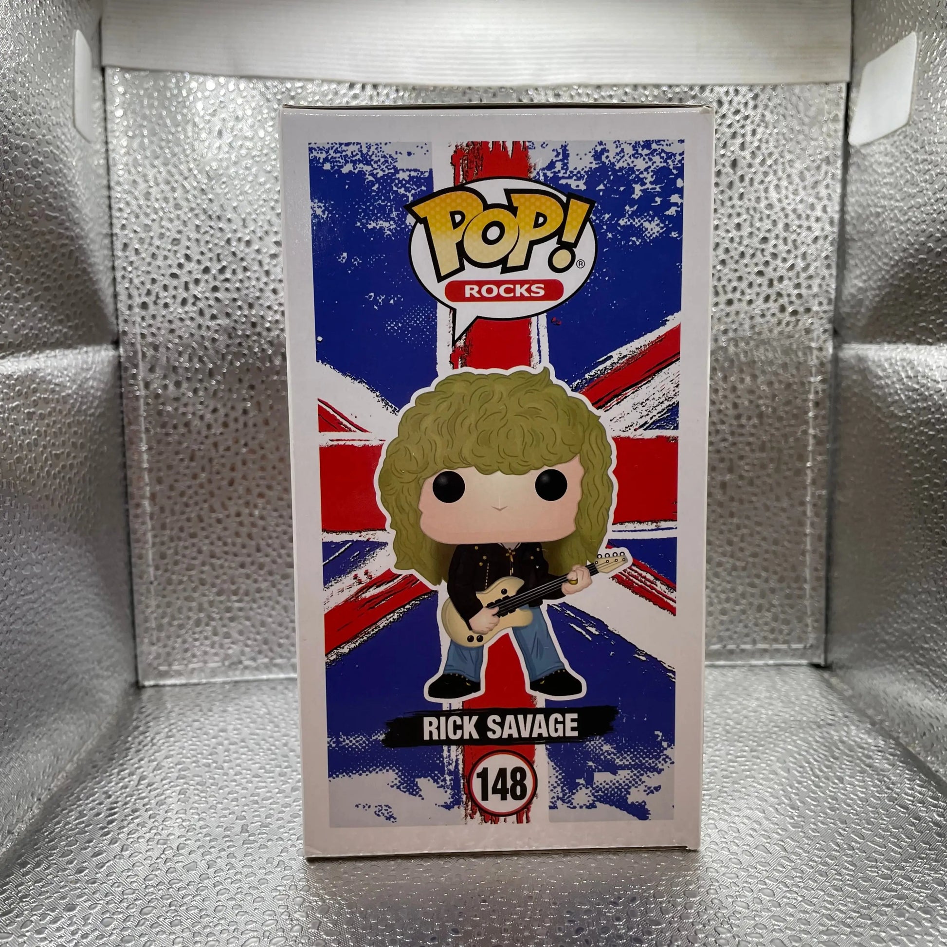 Rick Savage 148 ~ Def Leppard ~ Funko Pop Vinyl ~ Rocks FRENLY BRICKS - Open 7 Days