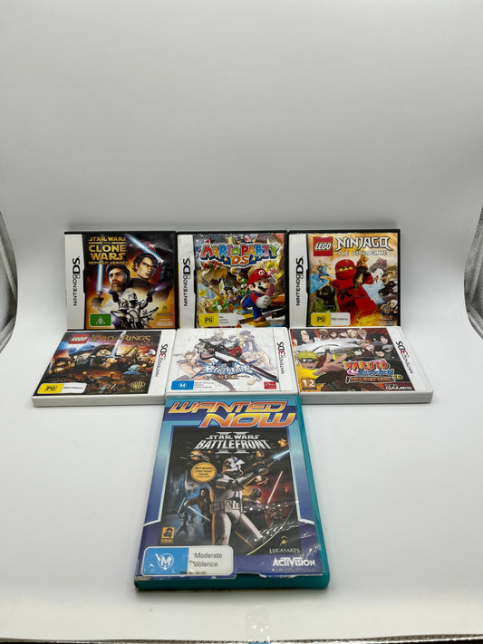 Nintendo DS, 3DS, & Pc Video Game Bundle - Lot FRENLY BRICKS - Open 7 Days