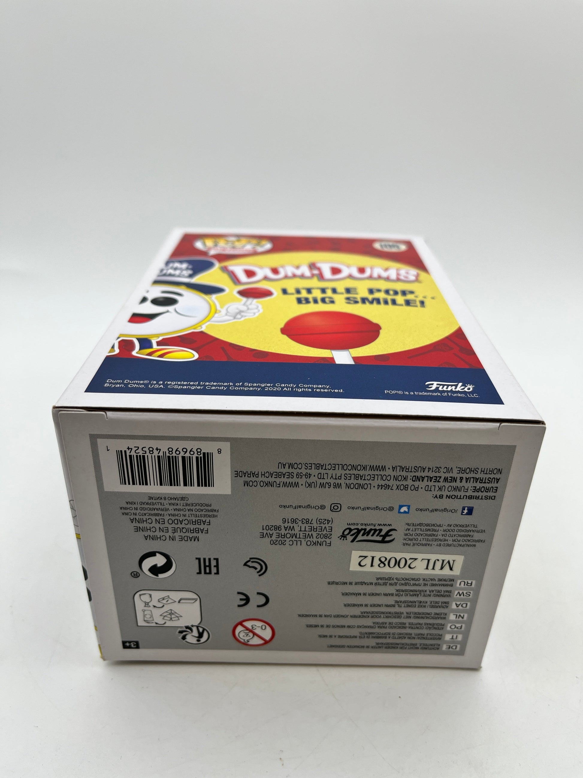 Funko POP! Ad Icons Dum•Dums - Dum-Dums Drum Man #105 - Fall Limited Edition FRENLY BRICKS - Open 7 Days